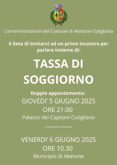 Tassa di soggiorno
