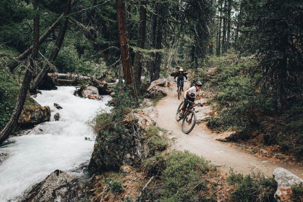 sentiero per mtb